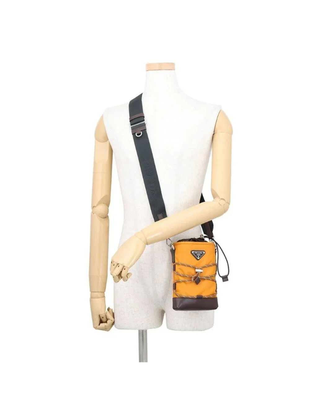 Prada Shoulder Phone Pouch Speedlock Nylon Smartphone
